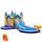 6-in-1 Kids Inflatable Water Slide with Pool Ball Pit Blower and Accessories for Outdoor and Indoor Play